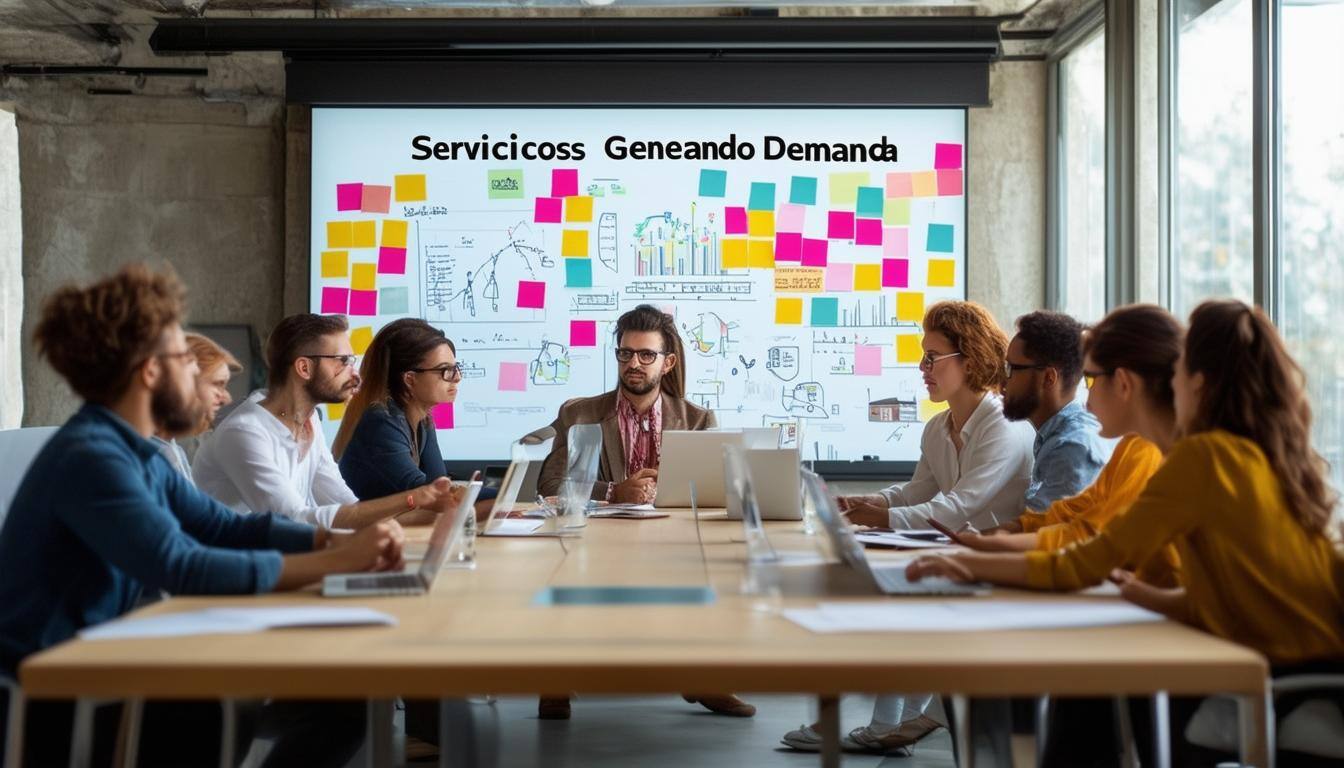 Servicios generando demanda